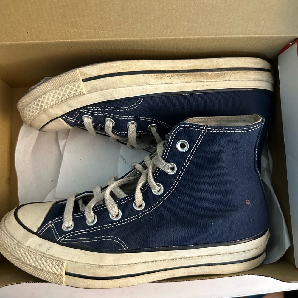 Converse Midnight Navy High-Tops